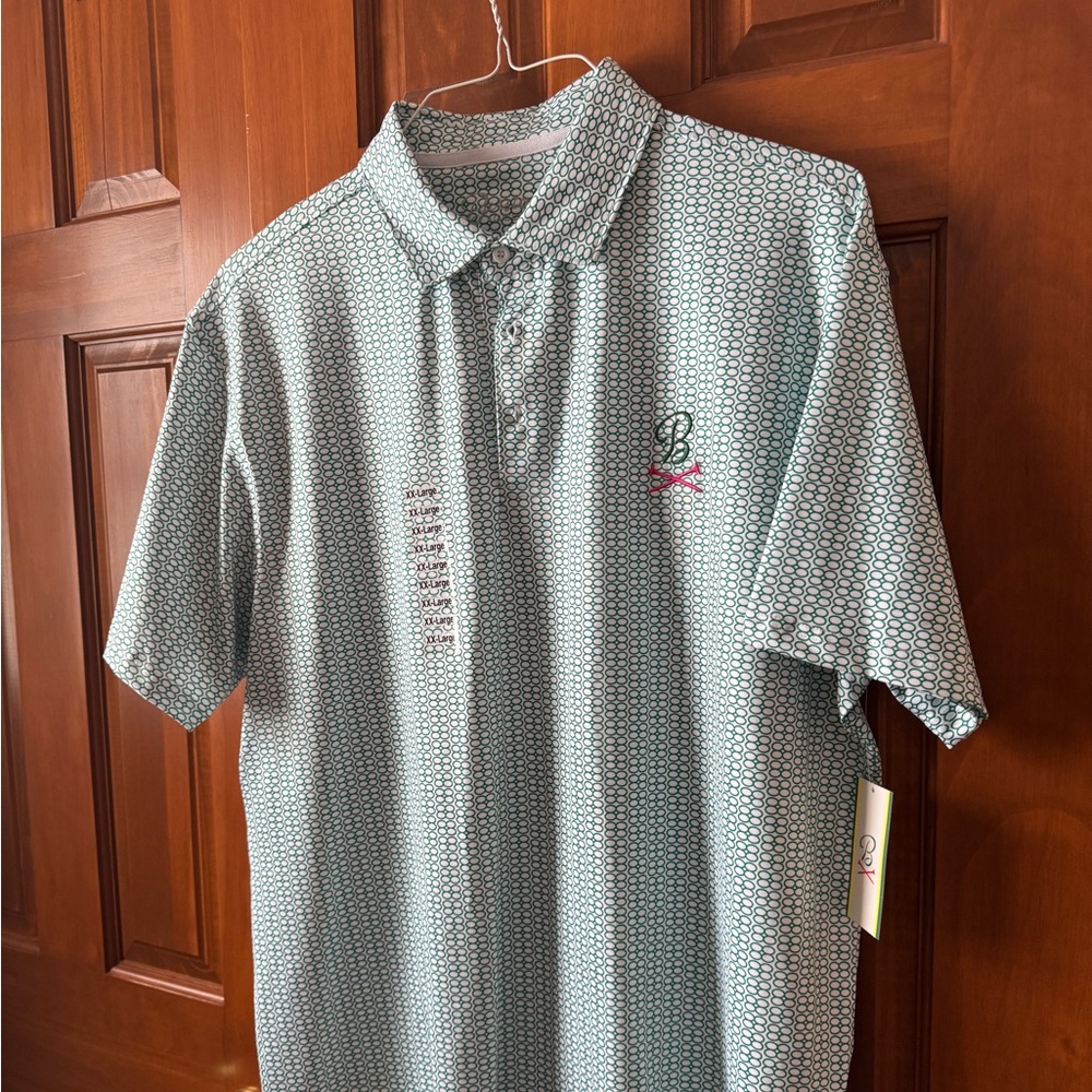 NEW NTW! Mens Adidas Golf Shirt - XXL